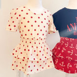 The Animals Observatory -  Kiwi Kid Skort Raw White