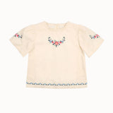 The New Society -  Narcise Blouse Ecru