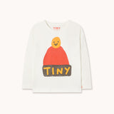 Tinycottons :: Beanie Graphic Sleeve Tee Off White
