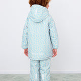 Tinycottons :: Cherries Snow Dungarees Warm Grey