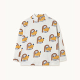 Tinycottons :: Dogs Rib Mockneck Off White