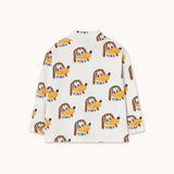 Tinycottons :: Dogs Rib Mockneck Off White