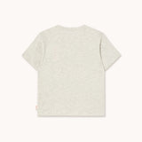 Tinycottons :: Tiny Dog Graphic Tee Light Cream Heather