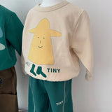 Tinycottons :: Hello Graphic Sweatshirt Vanilla