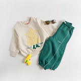 Tinycottons :: Hello Graphic Sweatshirt Vanilla