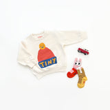 Tinycottons :: Beanie Graphic Sweatshirt Light Cream