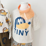 Tinycottons :: Tiny Dog Graphic Tee Light Cream Heather