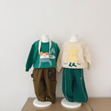 Tinycottons :: Horse Graphic Sweatshirt Dark Emerald