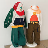 Bobo Choses :: Color Block Zipped Sweatshirt