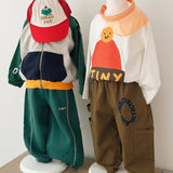 Bobo Choses :: Color Block Zipped Sweatshirt