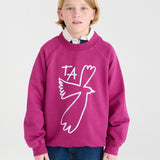 True Artist - Sweatshirt nº01 Cherry Fuchsia