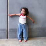 Twin Collective :: Barrel Jean Blink Blue