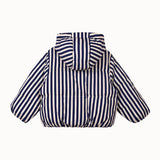 Wynken - Burletta Coat Navy Stripe