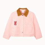 Wynken - Kukka Cropped Jacket Pale Pink
