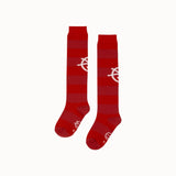 Wynken - Wide Stripe Over The Knee Sock Rusty Bear