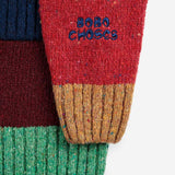 Bobo Choses :: Bobo Choses Color Block Cardigan Blue