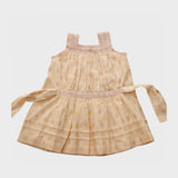 봉주르 다이어리 :: 엘레오노르 드레스 플라워 루렉스 라이트 핑크 샹데리