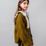 Birinit Petit - Ivory Rita embroidered shirt girl