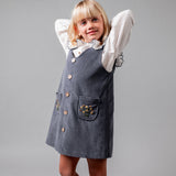 Birinit Petit - Ivory Rita embroidered shirt girl