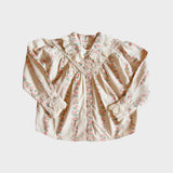 Bonjour Diary :: Iris Blouse Farandole Stripes Flowers Print