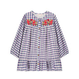 Louise Misha :: Dress Massilia Blue & Purple Checks