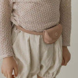 Ecrin - Suede Coin Bag Pink