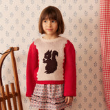 Hello Simone - Cleophée Squirell Sweater Cherry