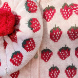 Konges Sloejd -  Belou Knit Beret Strawberry