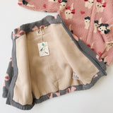 Konges Sloejd :: Jody Teddy Jacket Grs Bella Blue Bow