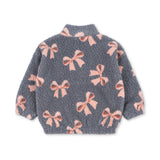 Konges Sloejd :: Jody Teddy Jacket Grs Bella Blue Bow