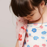 Mini Rodini - Flowers Aop Picot Edge Pointelle Tank Top Multi