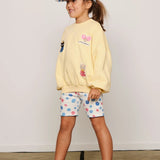 Mini Rodini - Flowers Aop Picot Edge Pointelle Bike Shorts Multi