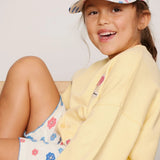 Mini Rodini - Flowers Aop Picot Edge Pointelle Bike Shorts Multi