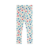 Mini Rodini - Flowers Aop Pointelle Leggings Multi