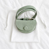 Ecrin - Suede Coin Bag Sage