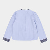 Caramel :: Osprey Blouse Slate Blue