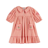 Emile Et Ida.:: Robe Brodee Unie Blossom