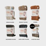 Silly Silas :: Granny Teddy Footless (무발) Cotton Tights Peanut Blend