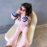 Twin Collective -  Frankie Flare Pink Terry