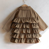 Wonnyribbon :: Ruffle Trench Coat