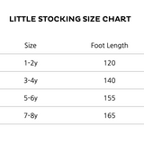 Little Stocking Co :: 그레이 케이블 니트 스타킹